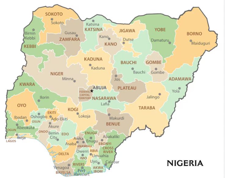 Largest States in Nigeria