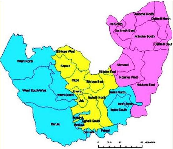 Top 10 Biggest Local Governments in Delta State