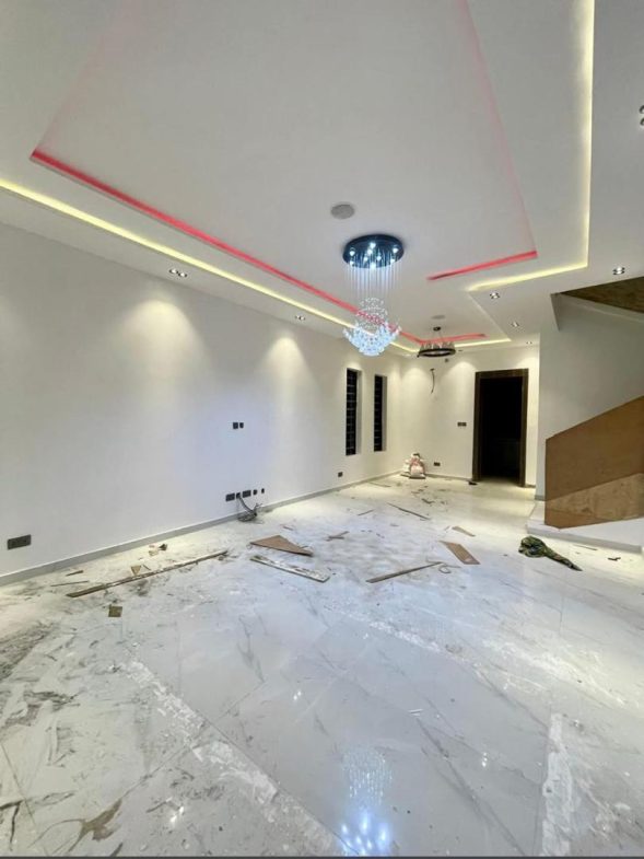 Brand New 5 Bedroom fully detached duplex with a bq