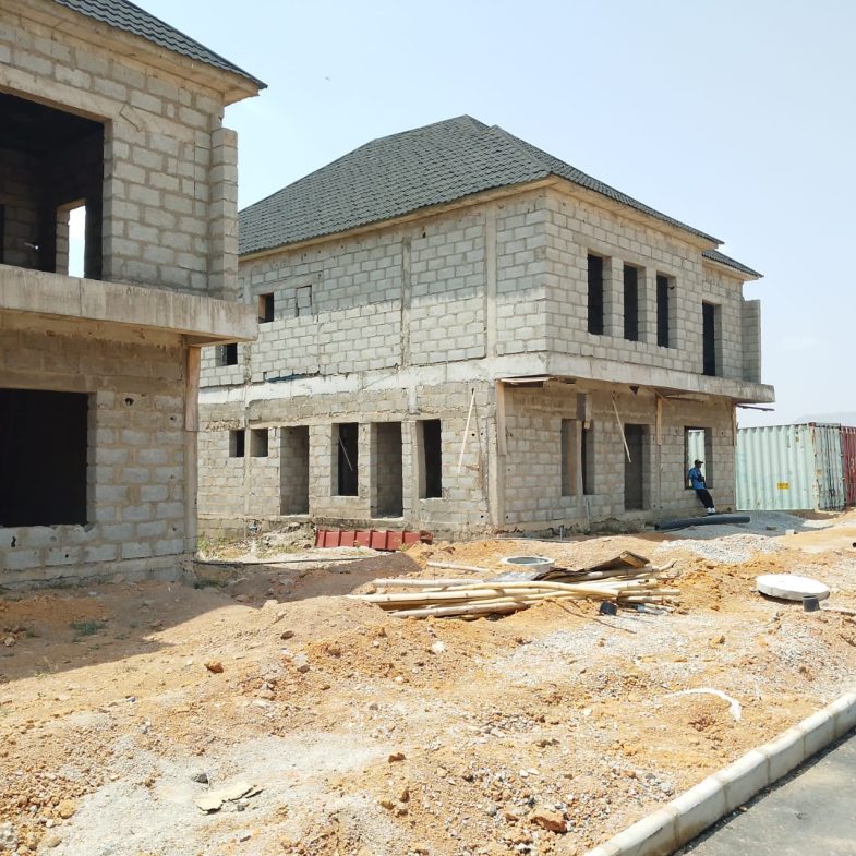 Pumpkin Residence karsana Abuja Semi-Finished Houses for Sale